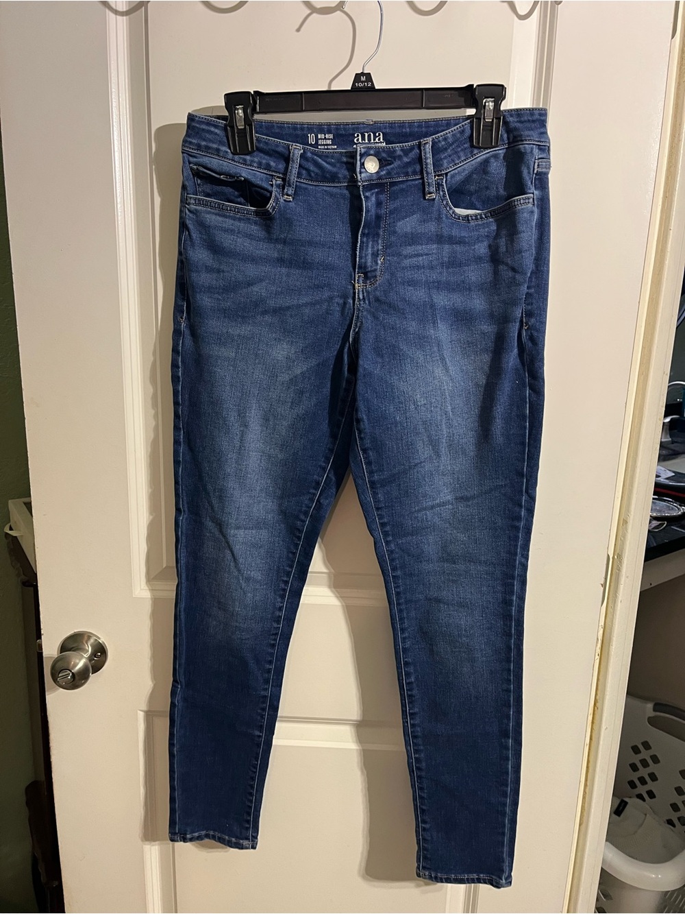a.n.a Dark Blue Skinny Jeans